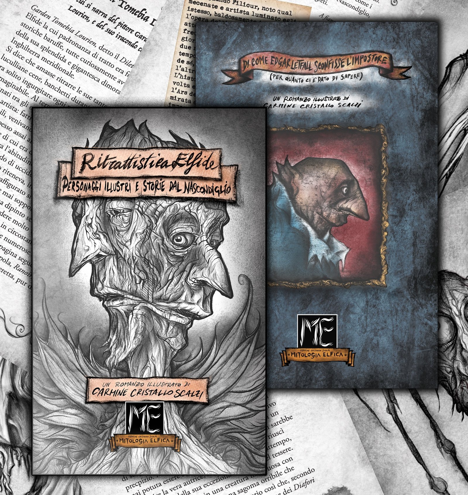 Illustrated books by Carmine Cristallo Scalzi